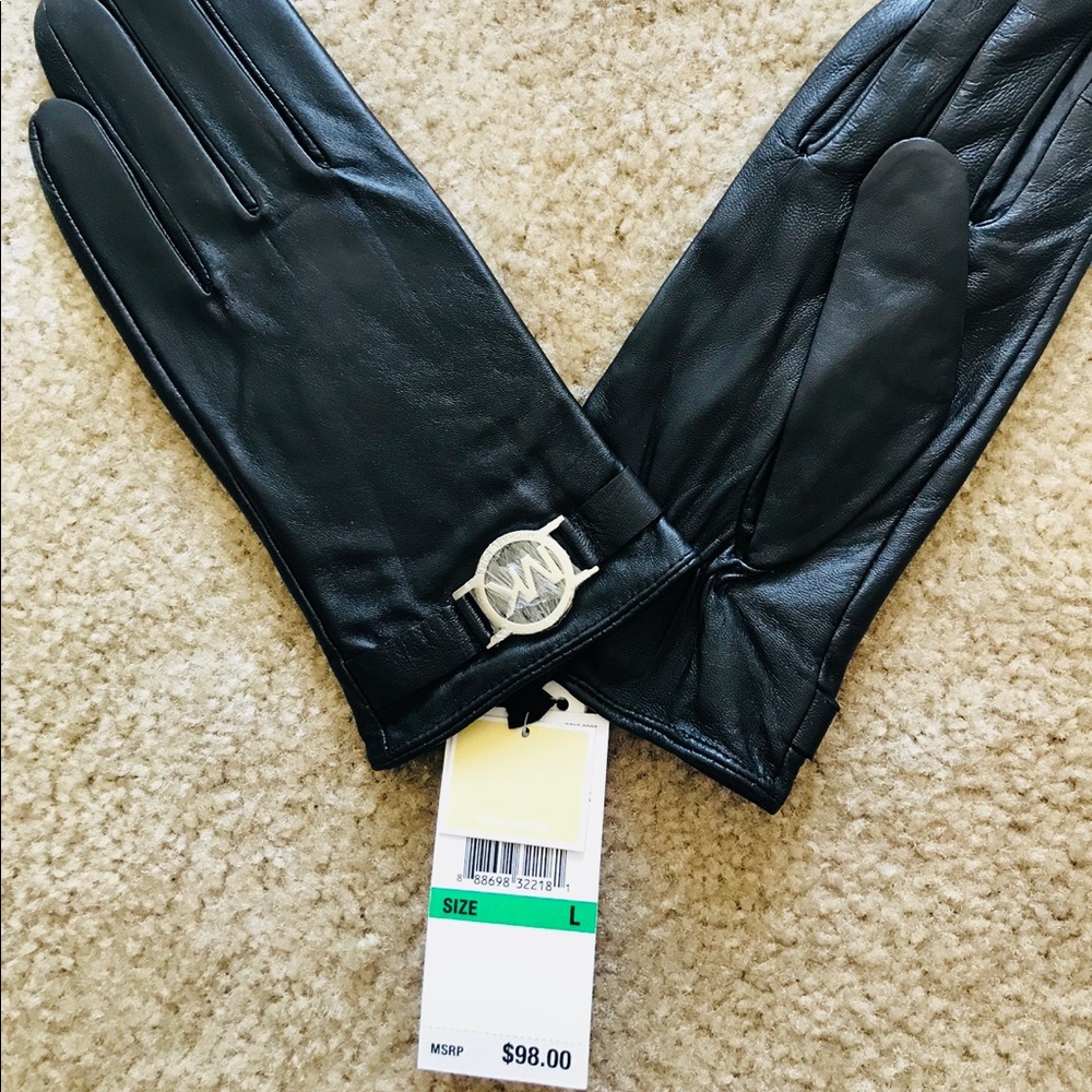 Michael Kors leather gloves